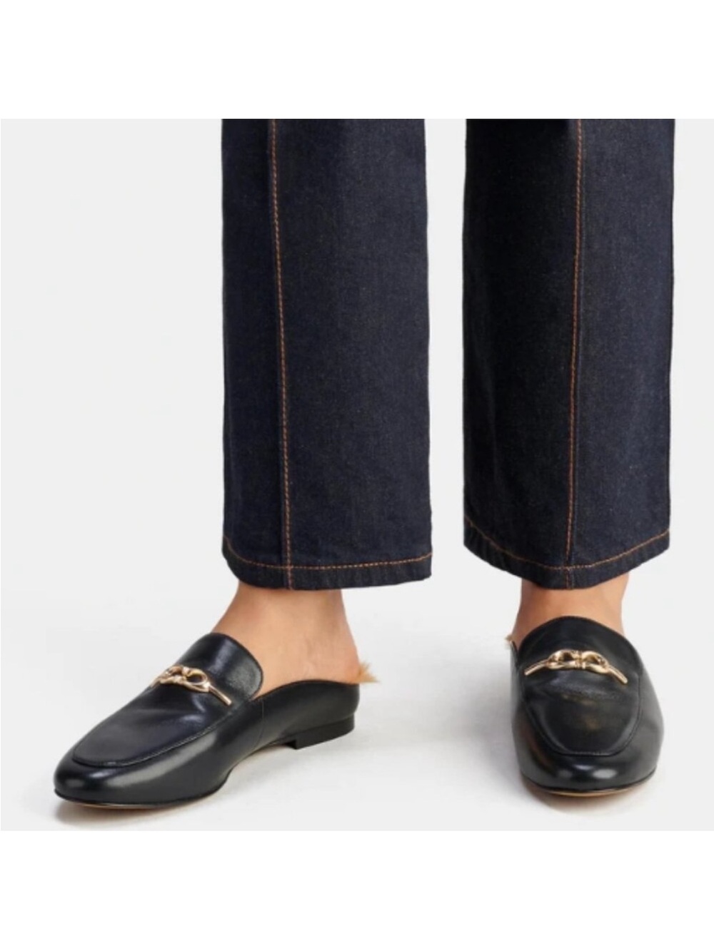 Coach Sienna Sherpa Slides Mules size 7